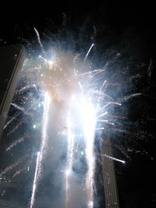 fireworks @ Nathan Phillips Square