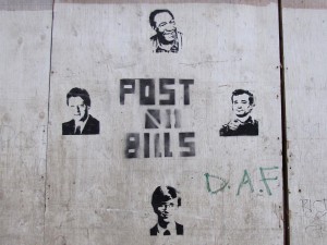 post no bills