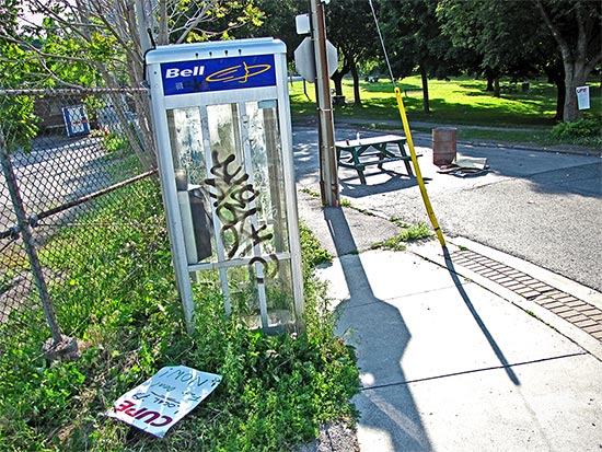 abandoned CUPE outpost