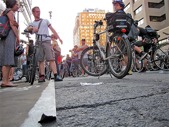 best promotional bike lane ever!