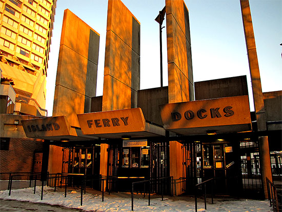 ferry docks, islands, entrance, gates, ticket booths, toronto, city, life