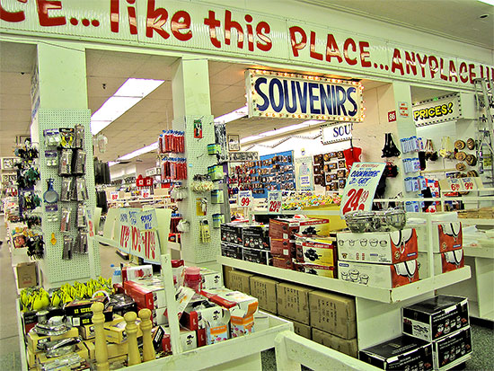 souvenirs, cooking equipment, shop, store, honest ed's, toronto, city, life