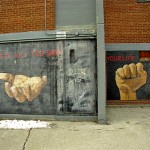 Random image: from hand-outs to fists. of justice!
