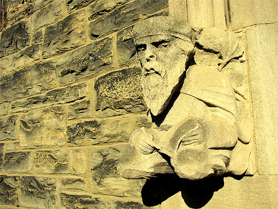 university of toronto, st. george campus, stone carving, entrance, toronto, city, life