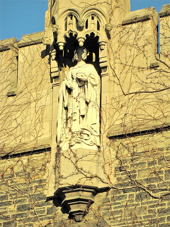 university of toronto, queen victoria, st. george campus, stone carving, entrance, toronto, city, life