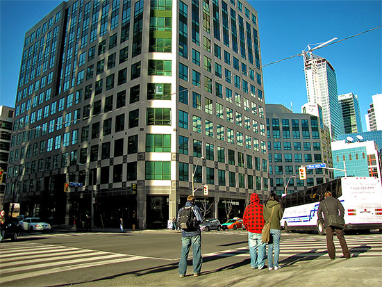 blue jays way, front street west, corners, edges, limits, boundaries, 1834, toronto, city, life