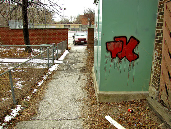 graffiti, regent park south, public housing project, toronto, city. life