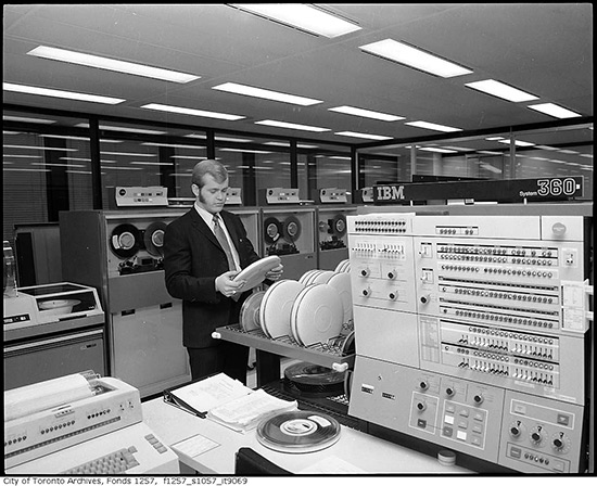 toronto archives, computers, computing, history, historic, toronto, city, life