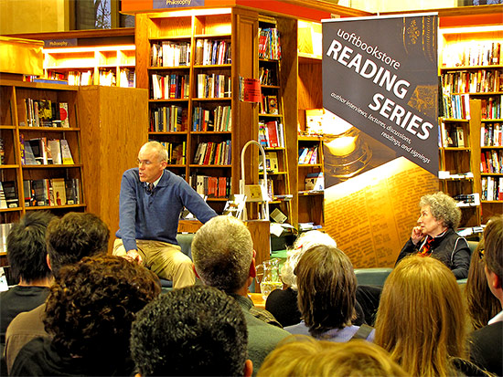 environment, eaarth, book signing, bill mckibben, margaret atwood, reading series, uot bookstore, toronto, city, life