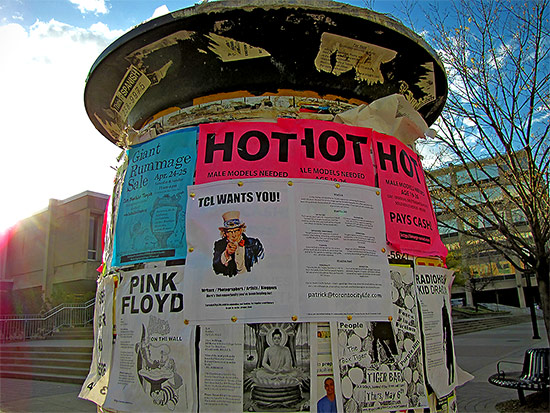 university of toronto, recruitment, torontocitylife.com, uoft, posters, signs, toronto, city, life