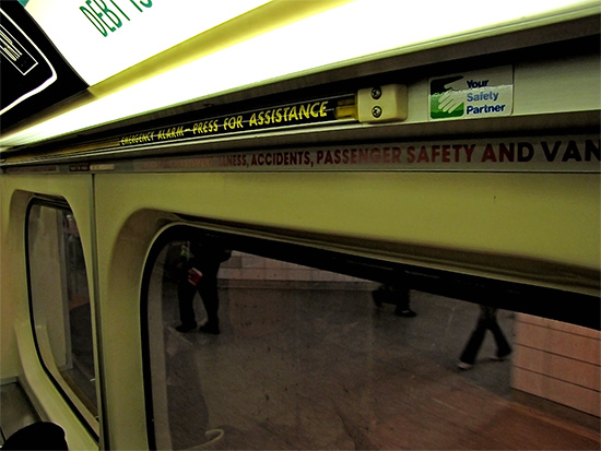 emergency strip, alarm, subway, underground, ttc, toronto transit commission, toronto, city, life