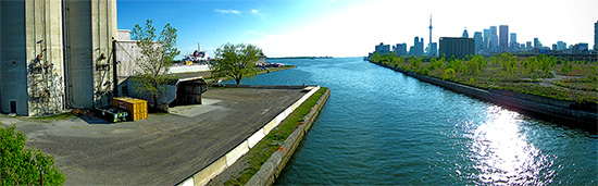 east dock lands, cherry street, bridge, skyline, canal, toronto, city, life