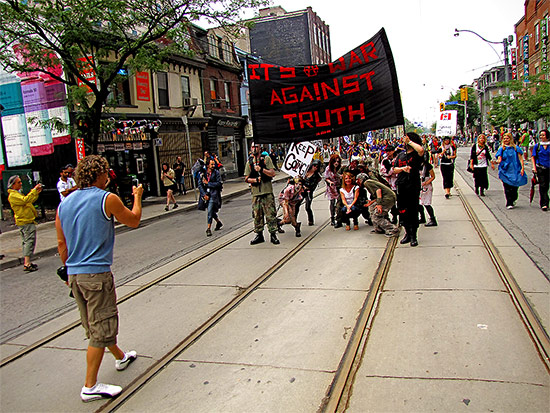 g20, protests, riots, queen street west, zombies, anarchists, toronto, city,life