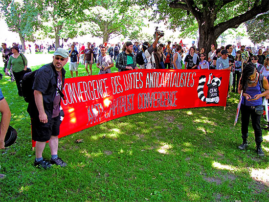 anti-capitalist convergence, g20, protests, protesters, allan gardens, toronto, city, life