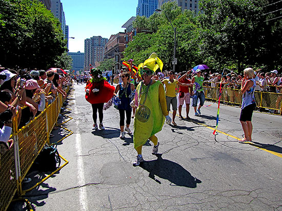 fruit of the loom, pride parade, 2010, toronto, city, life