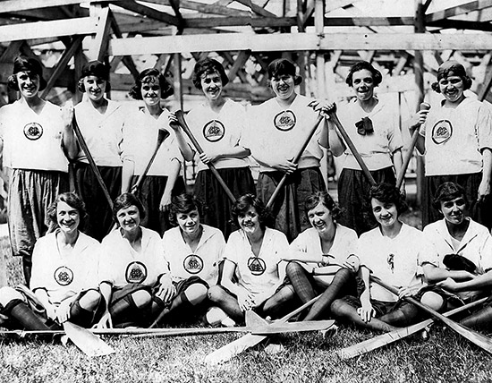 rowing team, archives, toronto, city, life