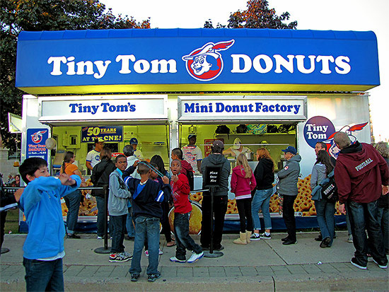 tony tom donuts, cne, canadian national exhibition, toronto, city, life