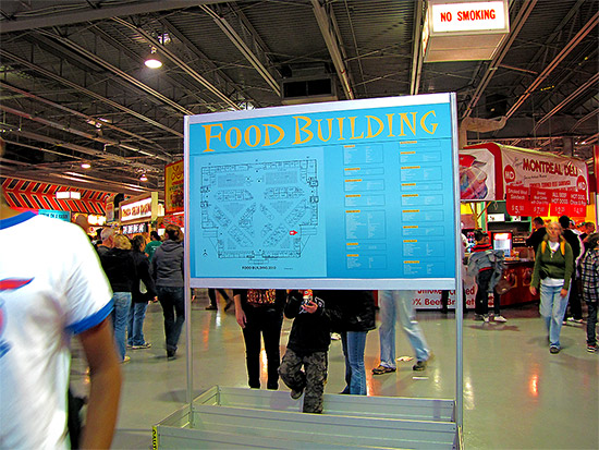 food building map, cne, canadian national exhibition, toronto, city, life