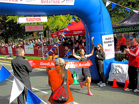 marathon, goodlife fitness, 2010, toronto, city, life