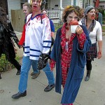 Random image: stay-at-home zombie and braindead hockey fan. harsh!
