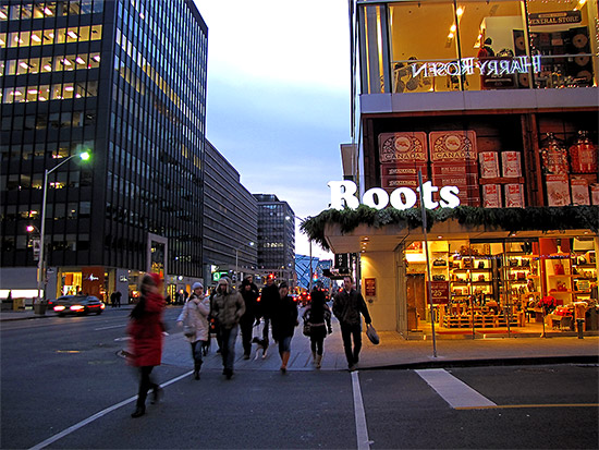 bloor west, roots canada, yorkville, toronto, city, life