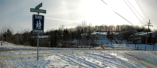 northern mining town, life