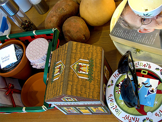 christmas cookies, kitchen table, toronto, city, life, blog