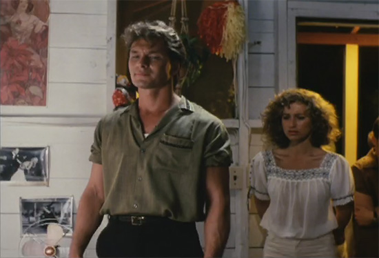 patrick swayze, dirty dancing, movie still, toronto, city, life