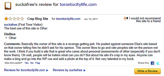 suckafree, review, toronto, city, life, bloge