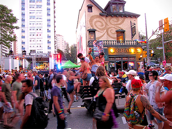 pride celebrations, church street, toronto, city, life, blog