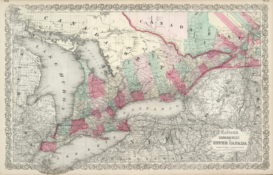 Coltons West or Upper Canada - 1889