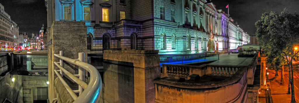 Somerset House after dark